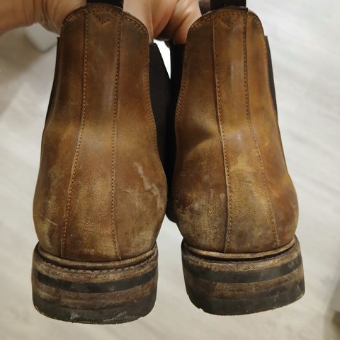 Meermin Chelsea Boot in Whiskey Heritage Shell Cordovan