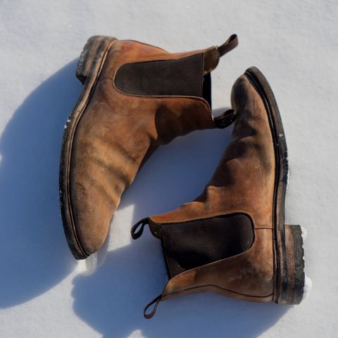 Meermin Chelsea Boot in Whiskey Heritage Shell Cordovan