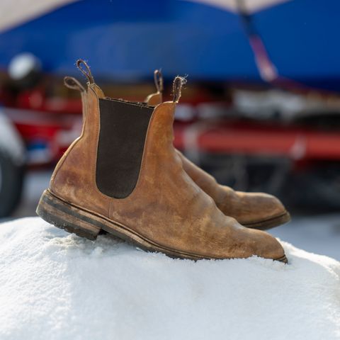 Meermin Chelsea Boot in Whiskey Heritage Shell Cordovan