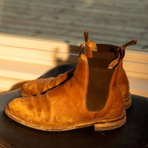 Meermin Chelsea Boot in Whiskey Heritage Shell Cordovan