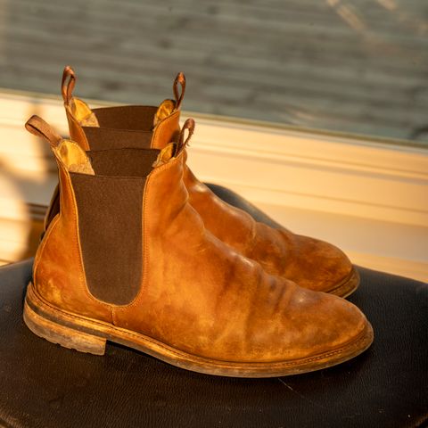Meermin Chelsea Boot in Whiskey Heritage Shell Cordovan