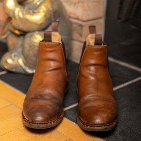 Meermin Chelsea Boot in Whiskey Heritage Shell Cordovan