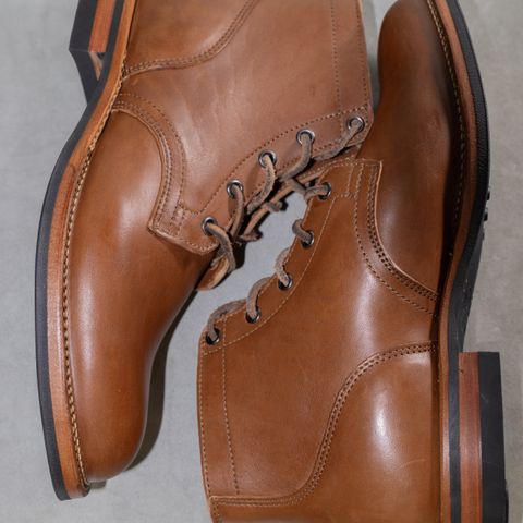 Viberg Service Boot in Maryam Moss Horsebutt