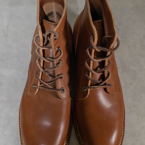 Viberg Service Boot in Maryam Moss Horsebutt