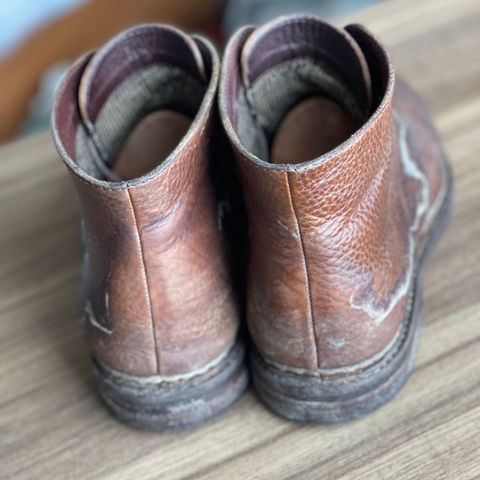 View photo of Blkbrd Shoemaker Fenrir Chukka Boot in Unlisted Leather