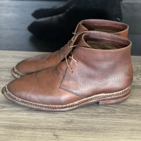 View photo of Blkbrd Shoemaker Fenrir Chukka Boot in Unlisted Leather