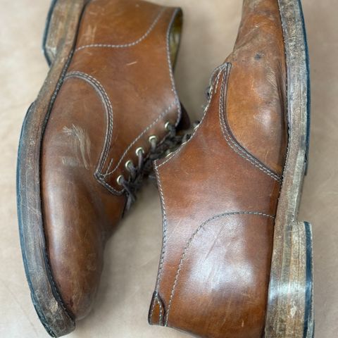 Oldspeed Derby in Horween Russet Horsehide Strips