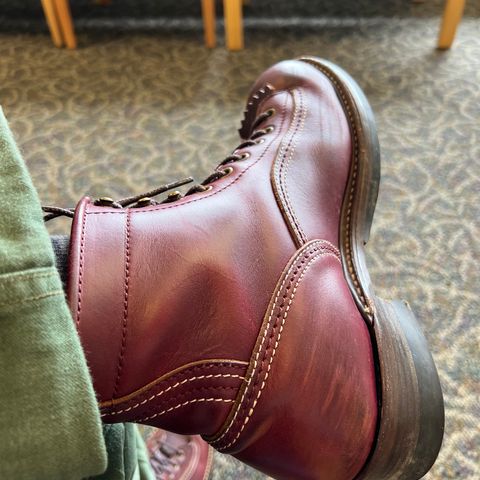 Search result thumbnail of John Lofgren Donkey Puncher Boots in Horween Color 8 Chromexcel