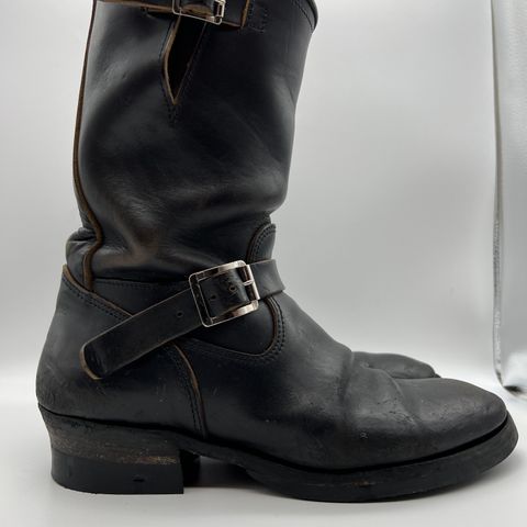 View photo of Attractions BILTBUCK Engineer Boots in Black Italian Horsebutt