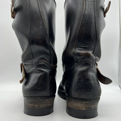 View photo of Attractions BILTBUCK Engineer Boots in Black Italian Horsebutt