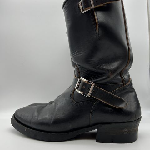 View photo of Attractions BILTBUCK Engineer Boots in Black Italian Horsebutt