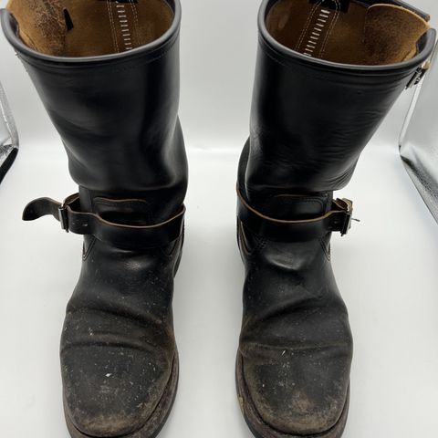 View photo of Attractions BILTBUCK Engineer Boots in Black Italian Horsebutt