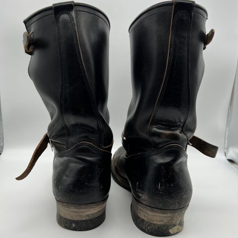 View photo of Attractions BILTBUCK Engineer Boots in Black Italian Horsebutt