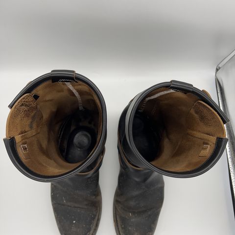 View photo of Attractions BILTBUCK Engineer Boots in Black Italian Horsebutt