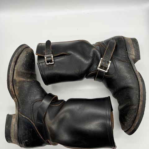 View photo of Attractions BILTBUCK Engineer Boots in Black Italian Horsebutt