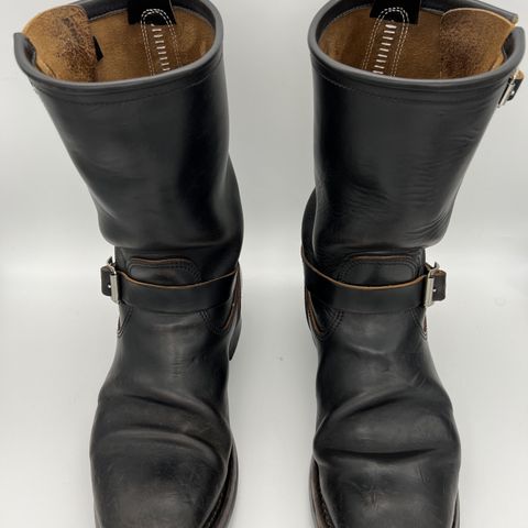 View photo of Attractions BILTBUCK Engineer Boots in Black Italian Horsebutt