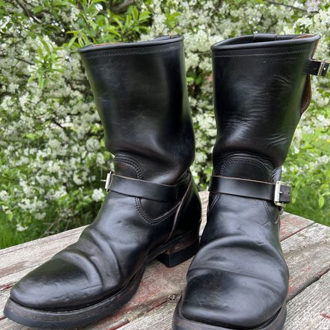 View photo of Attractions BILTBUCK Engineer Boots in Black Italian Horsebutt