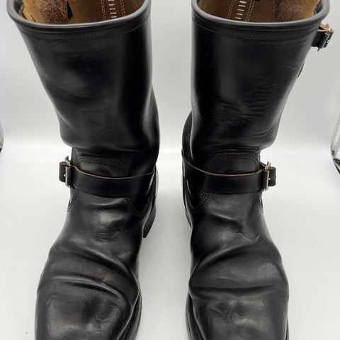 View photo of Attractions BILTBUCK Engineer Boots in Black Italian Horsebutt