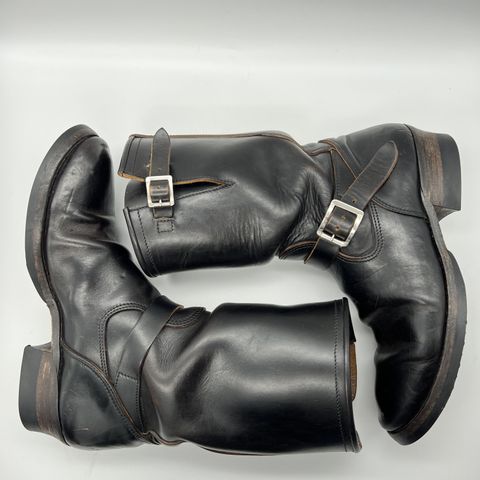 View photo of Attractions BILTBUCK Engineer Boots in Black Italian Horsebutt