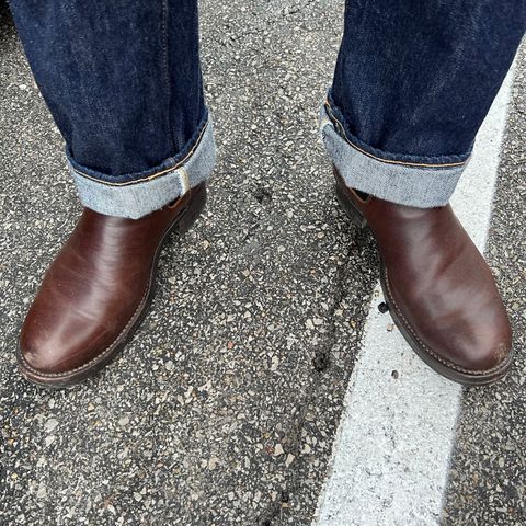 Search result thumbnail of Addict Boots AB-03 Chelsea Boots in Brown Horsehide