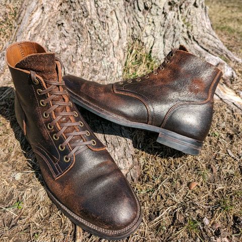 XBXS Unknown Model in Horween Brown Waxed Flesh
