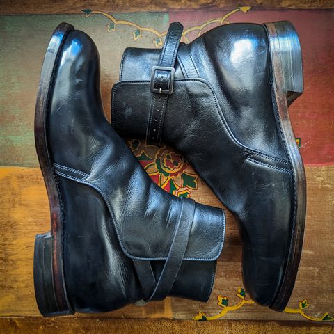 View photo of Dehner Jodhpur in Black Calfskin