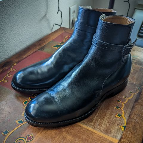 View photo of Dehner Jodhpur in Black Calfskin