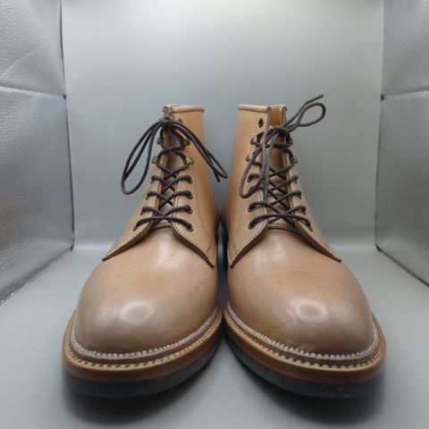 Midas Spalla Derby Boot in Shinki Natural Oiled Horsebutt