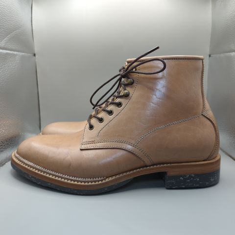 Midas Spalla Derby Boot in Shinki Natural Oiled Horsebutt