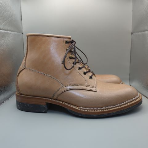 Midas Spalla Derby Boot in Shinki Natural Oiled Horsebutt