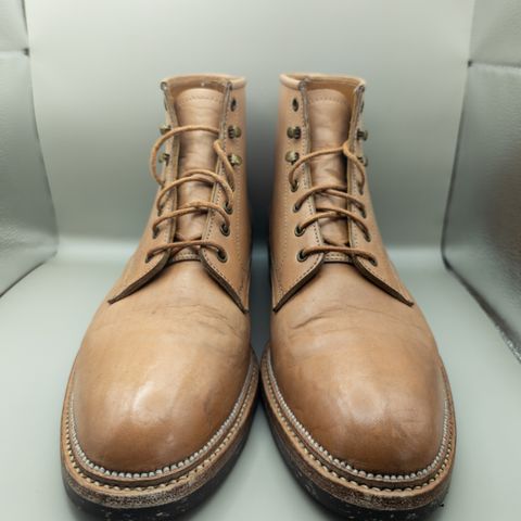 Midas Spalla Derby Boot in Shinki Natural Oiled Horsebutt