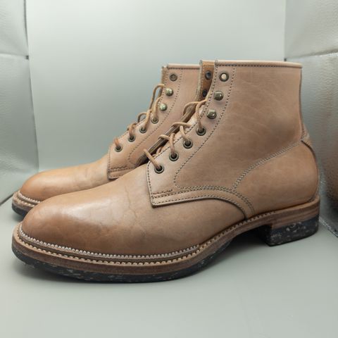 Midas Spalla Derby Boot in Shinki Natural Oiled Horsebutt