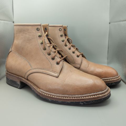 Midas Spalla Derby Boot in Shinki Natural Oiled Horsebutt