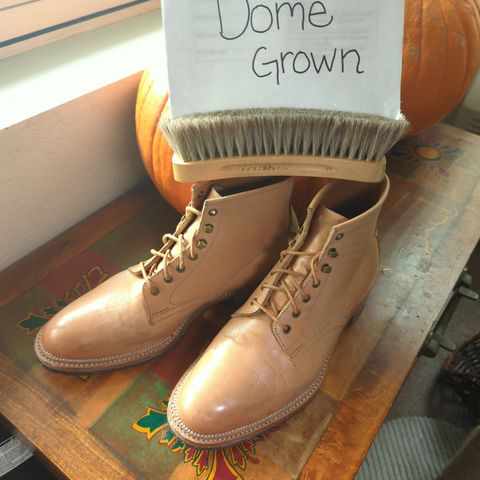 Midas Spalla Derby Boot in Shinki Natural Oiled Horsebutt