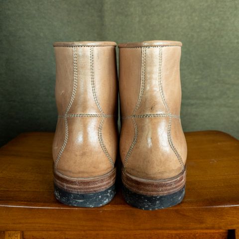 View photo of Midas Spalla Derby Boot in Shinki Natural Oiled Horsebutt