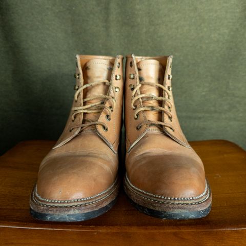 View photo of Midas Spalla Derby Boot in Shinki Natural Oiled Horsebutt