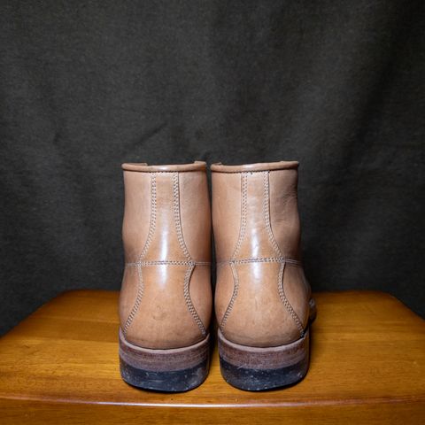 View photo of Midas Spalla Derby Boot in Shinki Natural Oiled Horsebutt