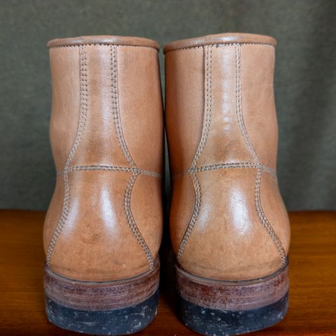 View photo of Midas Spalla Derby Boot in Shinki Natural Oiled Horsebutt