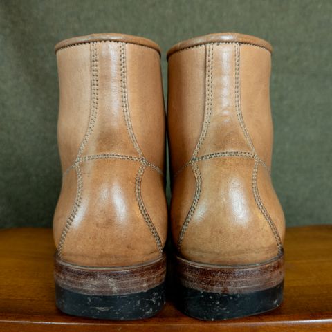 View photo of Midas Spalla Derby Boot in Shinki Natural Oiled Horsebutt