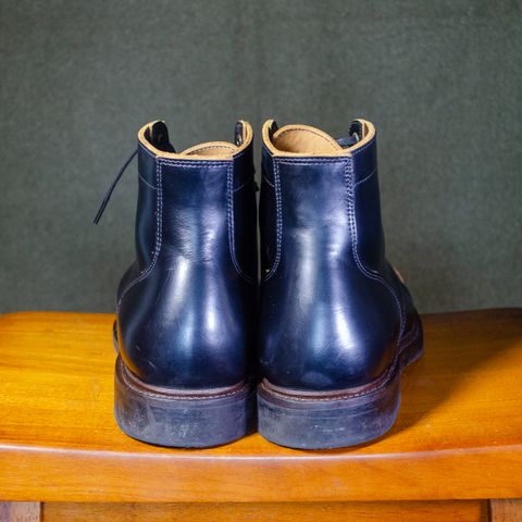 View photo of Luosjiet Captoe Service Boot in Teacore OTA Cowhide