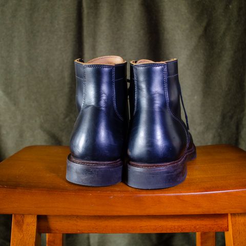 View photo of Luosjiet Captoe Service Boot in Teacore OTA Cowhide