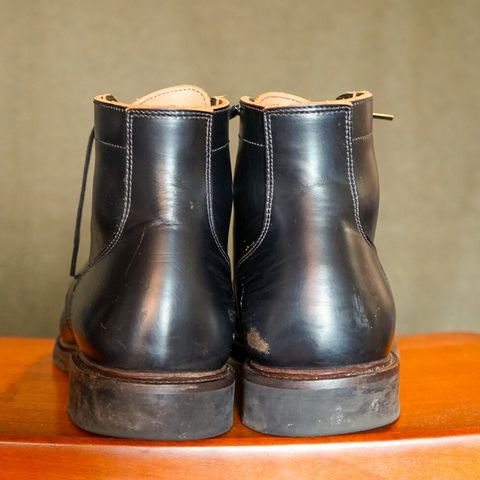 View photo of Luosjiet Captoe Service Boot in Teacore OTA Cowhide