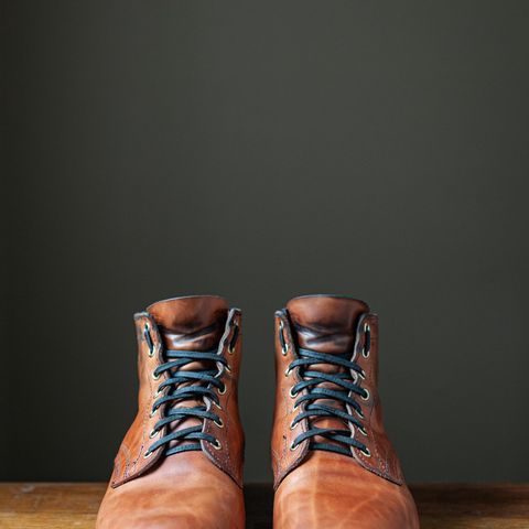 Nicks LL64 in Wickett & Craig Natural Double Stuffed