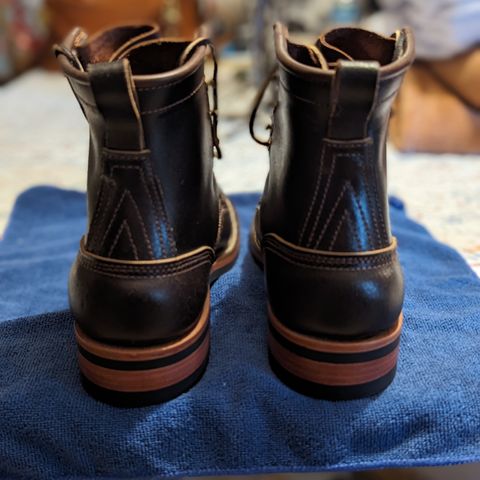 Nicks Falcon in Horween Brown Waxed Flesh