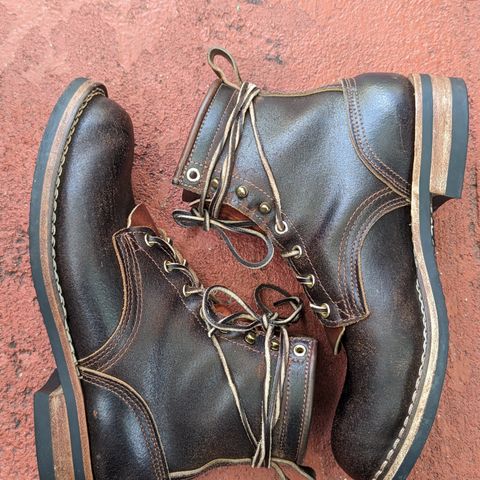 Nicks Falcon in Horween Brown Waxed Flesh