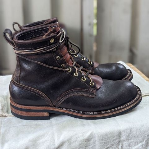 Nicks Falcon in Horween Brown Waxed Flesh