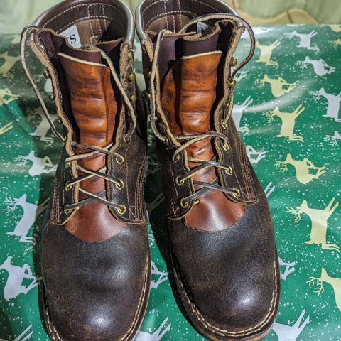 Nicks Falcon in Horween Brown Waxed Flesh