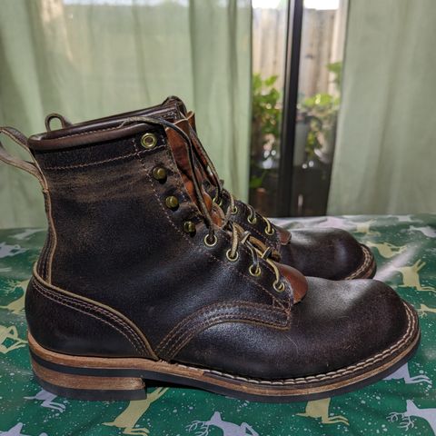 Nicks Falcon in Horween Brown Waxed Flesh