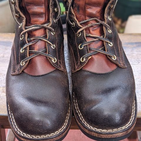 Nicks Falcon in Horween Brown Waxed Flesh