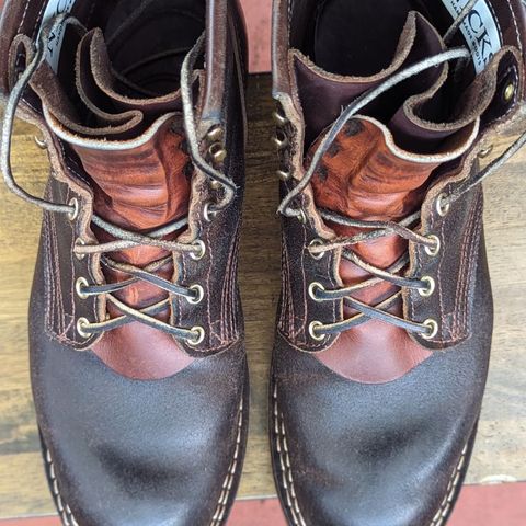 Nicks Falcon in Horween Brown Waxed Flesh